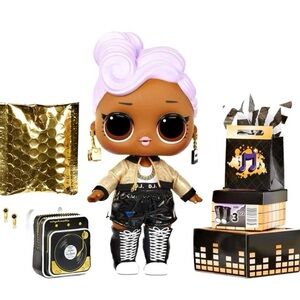 L.O.L. Surprise! Big B.B. D.J. Doll - Pink and Black
